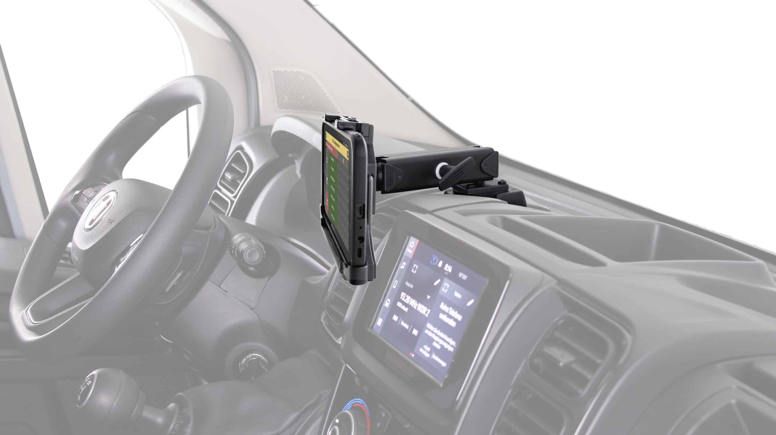 Display Einbauset für Fiat Ducato Caravan ab Bj. 2006