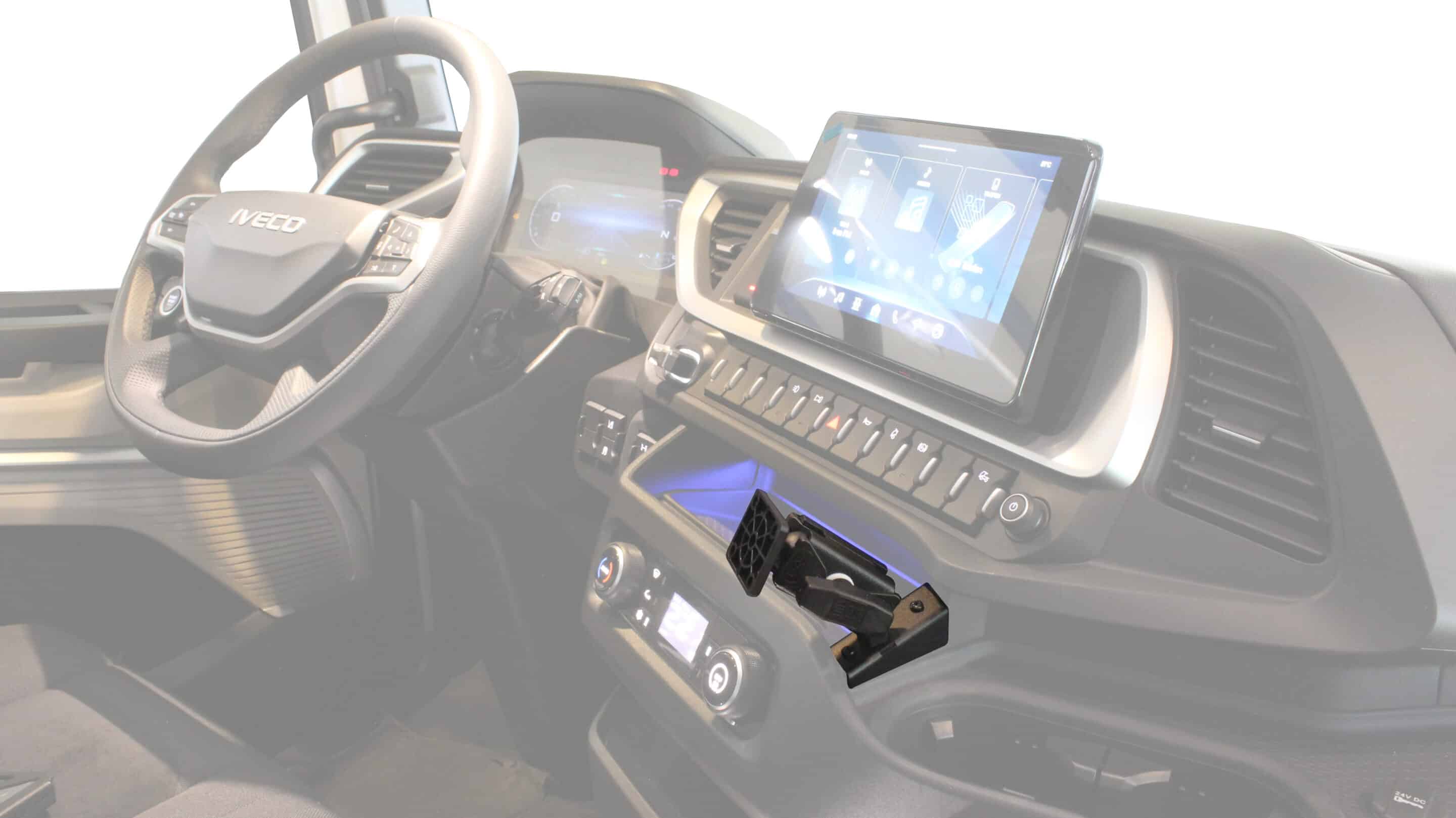 Display-Einbauset für Iveco S-Way ab Bj. 2024 – Bild 2