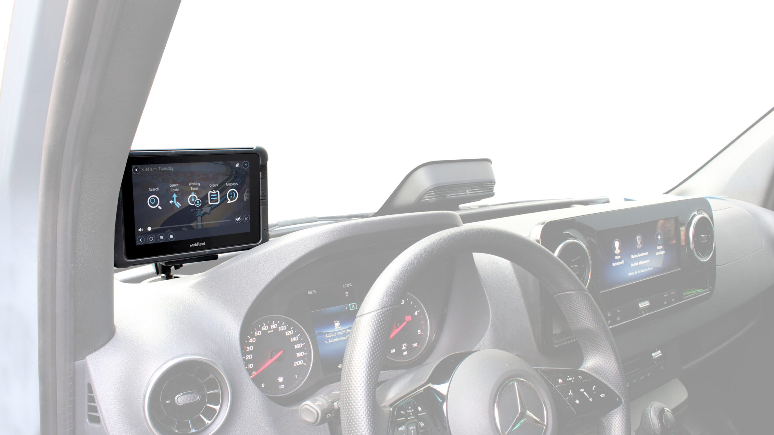 Display Einbauset für Mercedes Sprinter W907/ 910