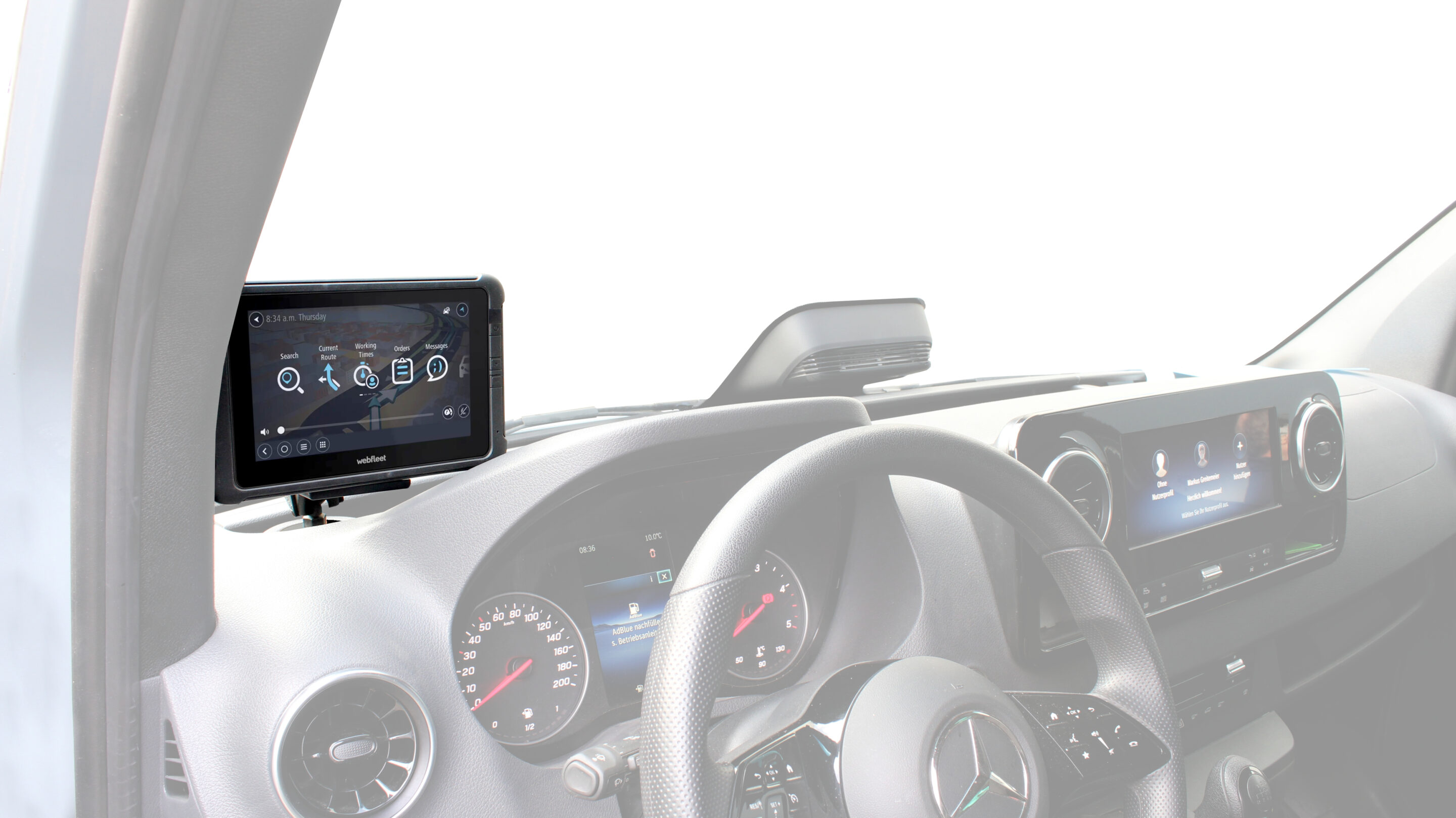 Display Einbauset für Mercedes Sprinter W907/ 910