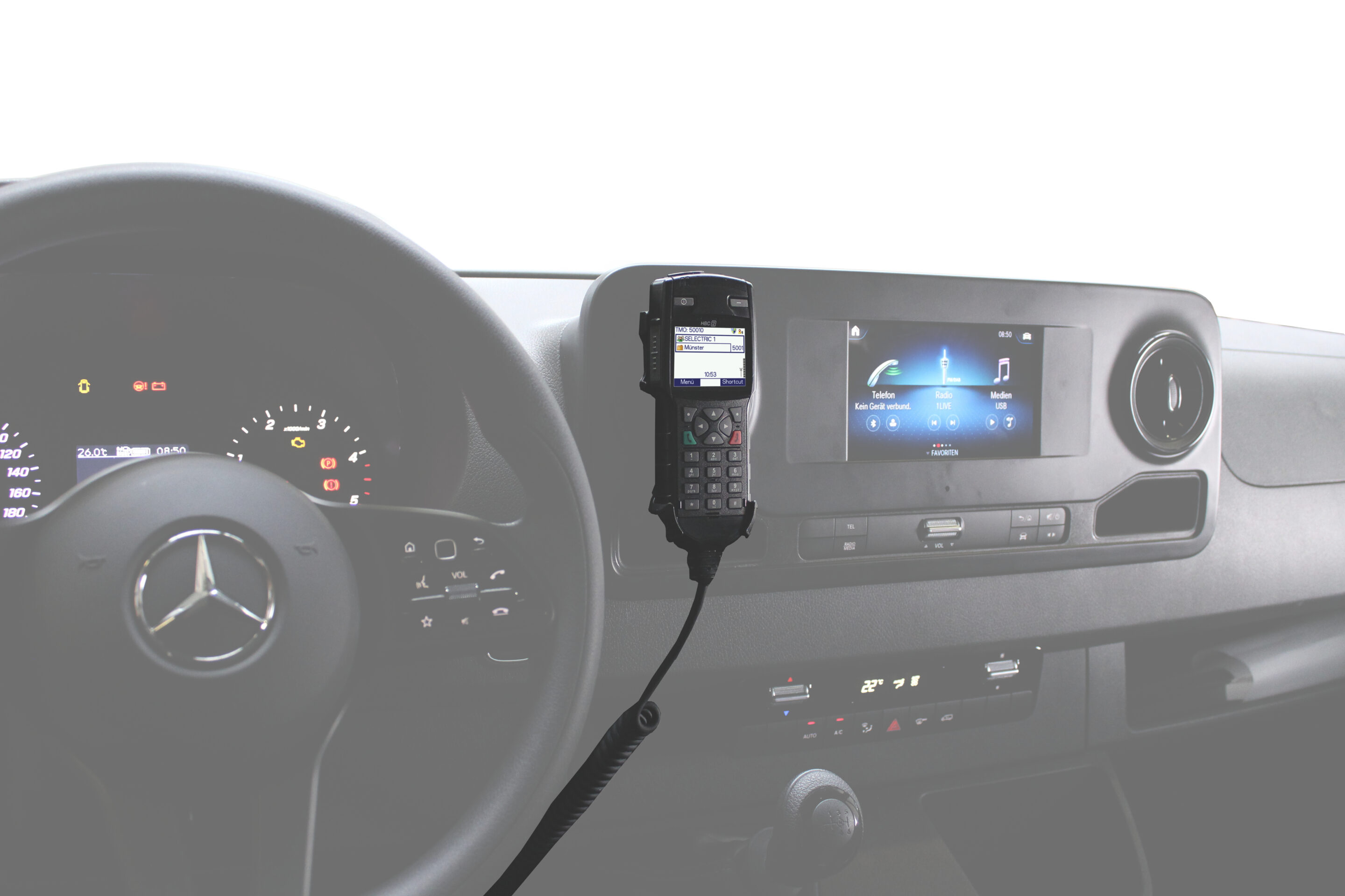 simpleMount für Mercedes Sprinter W907/ 910 ab Bj. 06/2018